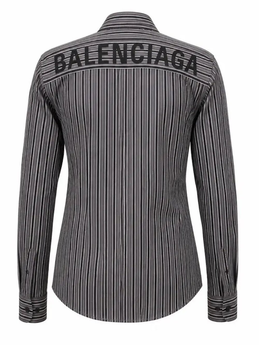 Balenciaga back logo oversized shirt